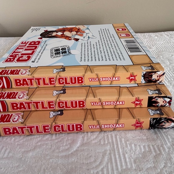 Battle Club Manga Volumes 1 to 3, by Juyi Shiozaki, English - Picture 1 of 2